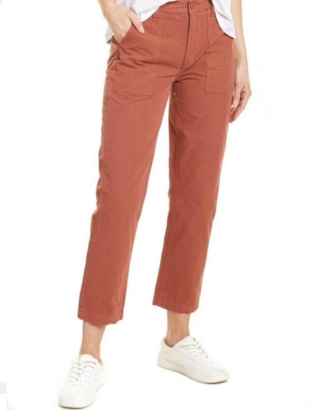 NEW Joe’s Jeans High Rise Straight Crop Utility Pants Women’s Size 27